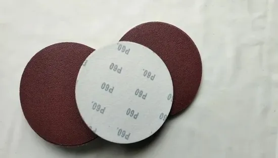 湿式および乾式粗中極細研磨砂/サンディングディスク工場出荷時