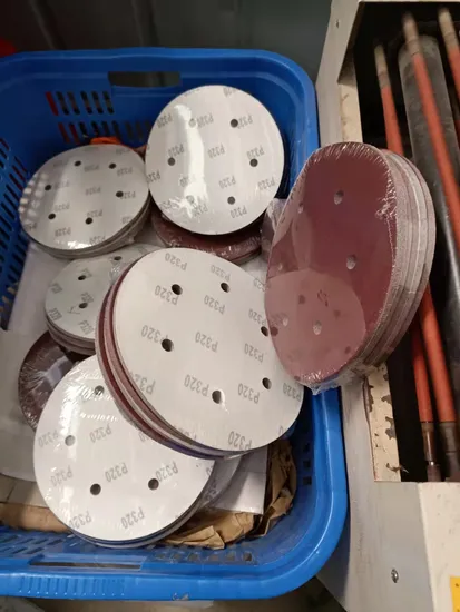 赤 40# 60# 80# 120# 150# 180# 240# 320# 研磨サンドペーパーディスク 研磨ディスク 卸売