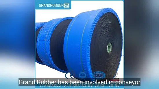 耐熱性平ゴムベルト 砂用工業用重量物輸送コンベヤベルト